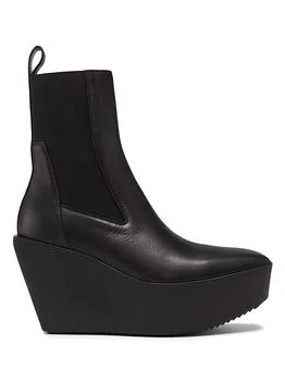 Rick Owens | Sliver 115MM Leather Platform Beatle Boots