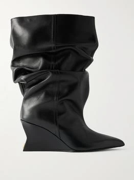 Balmain | Leather Ankle Boots  - IT37.5