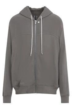 Rick Owens | Rick Owens Zip-Up Drawstring Hoodie