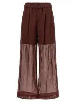 Brunello Cucinelli | Brunello Cucinelli Monili Organza Loose Trousers