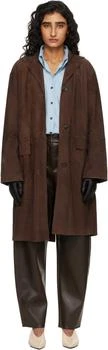 Max Mara | Brown Ortensia Suede Jacket