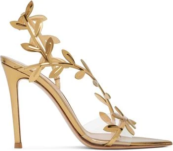 Gianvito Rossi | Gold Flavia Heeled Sandals