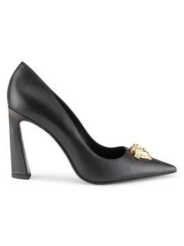 Versace | 100MM Medusa Leather Pumps