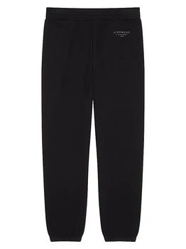 Givenchy | Jogger Pants in Fleece with Stamp Print