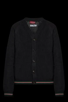 Gucci | Gucci Logo Embroidered Button-Up Cardigan