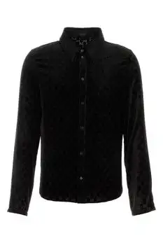 Gucci | Gucci Stretch GG Velvet Devoré Shirt