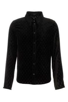 Gucci | Gucci Stretch GG Velvet Devoré Shirt