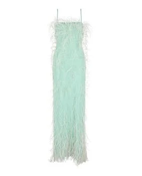 Givenchy | Embroidered Feather Column Gown