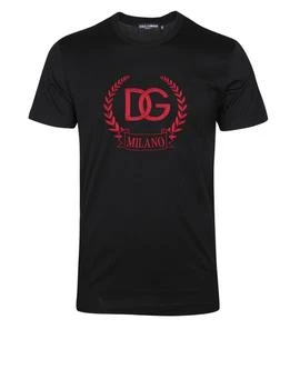 Dolce & Gabbana | Dolce & Gabbana Logo Embroidered Crewneck T-Shirt