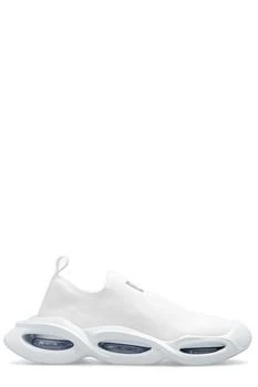 Dolce & Gabbana | Dolce & Gabbana Wave Logo Printed Slip-On Sneakers