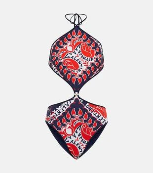 Valentino | Printed swimsuit