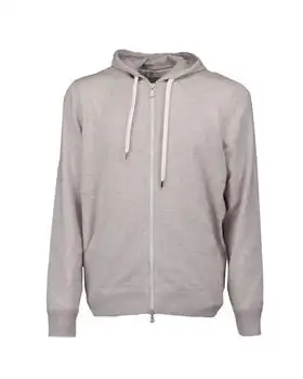 Brunello Cucinelli | Brunello Cucinelli Zip-Up Drawstring Hoodie