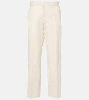 Jil Sander | Cropped cotton straight pants