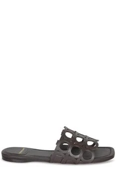 Salvatore Ferragamo | Ferragamo Gancini Cut-Out Detailed Slides