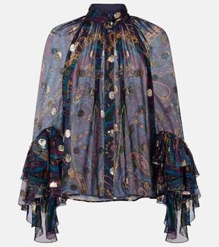 ETRO | Paisley silk blouse