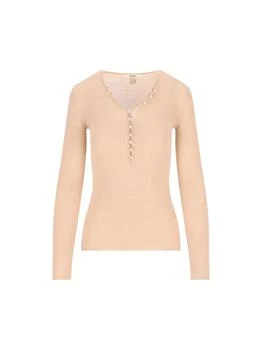 Chloé | Chloé V-Neck Knitted Top
