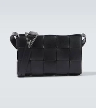 Bottega Veneta | Cassette Intreccio leather crossbody bag