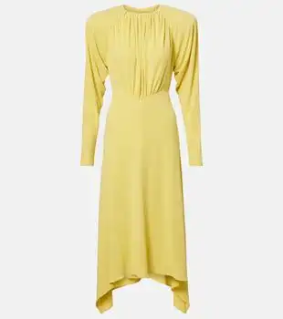 Stella McCartney | Draped jersey midi dress