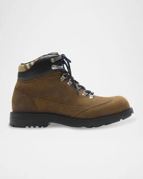Burberry | Men
s Moor Suede Lace-Up Boots