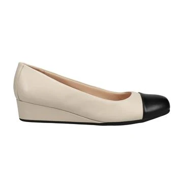 Easy Spirit Gracey Square Toe Wedge Pumps