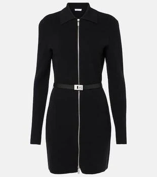Salvatore Ferragamo | Zip-up belted shirt dress