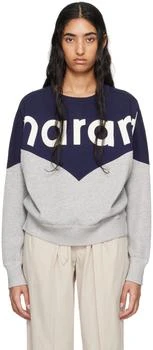 Navy 
Gray Houston Sweatshirt