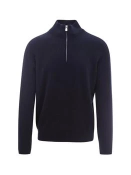 Brunello Cucinelli | Brunello Cucinelli Funnel-Neck Knitted Polo Shirt