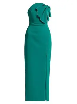 Manton Strapless Midi-Dress