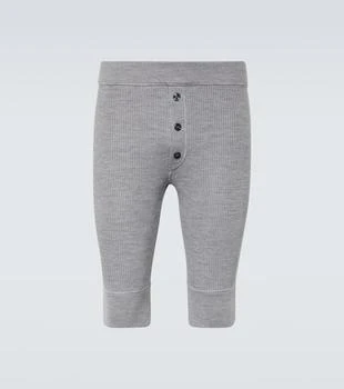 Dolce 
Gabbana | Buttoned wool-blend shorts
