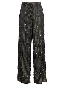 Dries Van Noten | Penn Embelleshed Strass Pants
