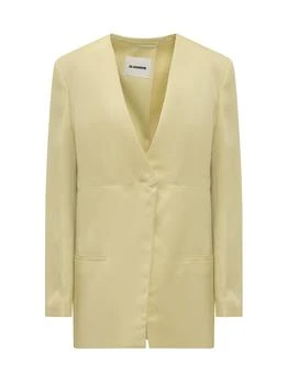 Jil Sander | Jil Sander V-Neck Single-Breasted Tailored Blazer