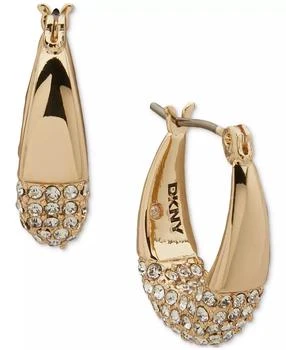 Pavé Dipped Hoop Earrings
