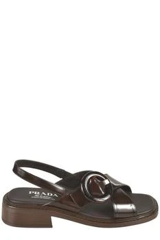 Prada | Prada Re-Edition 1996 Logo-Printed Slingback Sandals
