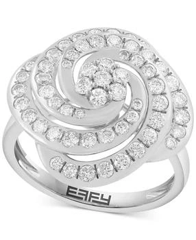 Effy | Diamond Ring (1-1/20 ct. t.w.) in 14k White Gold