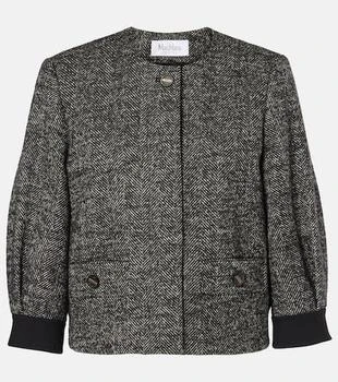 Max Mara | Gattini chevron bouclé jacket