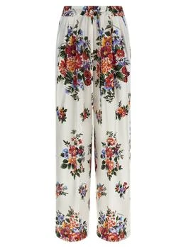 Dolce & Gabbana | Dolce & Gabbana Vanity Floral Wide-Leg Pants