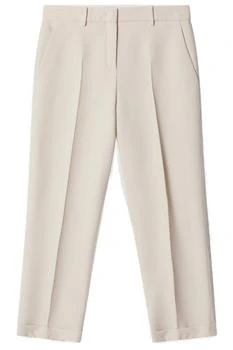 Fendi | Fendi Straight-Leg Pleated Tailored Trousers