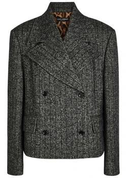 Dolce
Gabbana | Striped wool-blend blazer