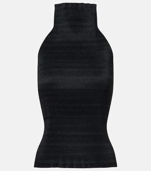 Magda Butrym | Shirred turtleneck top