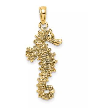Macy's | Sea Horse Pendant in 14k Yellow Gold