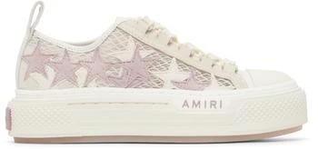 AMIRI | Off-White Mesh Stars Court Low Sneakers