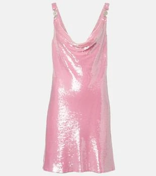 Versace | Medusa
95 sequined silk slip dress