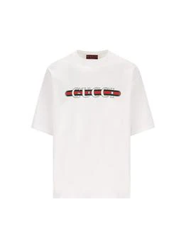 Gucci | Gucci Logo Printed Jersey T-Shirt