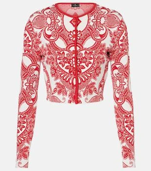 ETRO | Paisley cropped cardigan