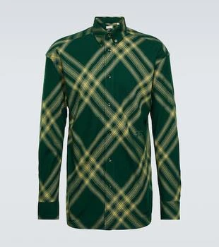 Burberry | Burberry check wool shirt