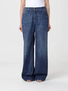 Brunello Cucinelli | Wide-Leg Cotton Denim Jeans Brunello Cucinelli