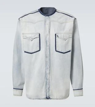 MAISON MARGIELA | Embellished denim overshirt