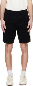 Burberry | Black Check Trim Shorts