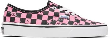 Valentino | Pink Vans Edition VLogo Checkerboard Sneakers