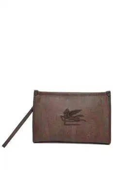 ETRO | Etro Pegaso Detail Large Paisley Pouch